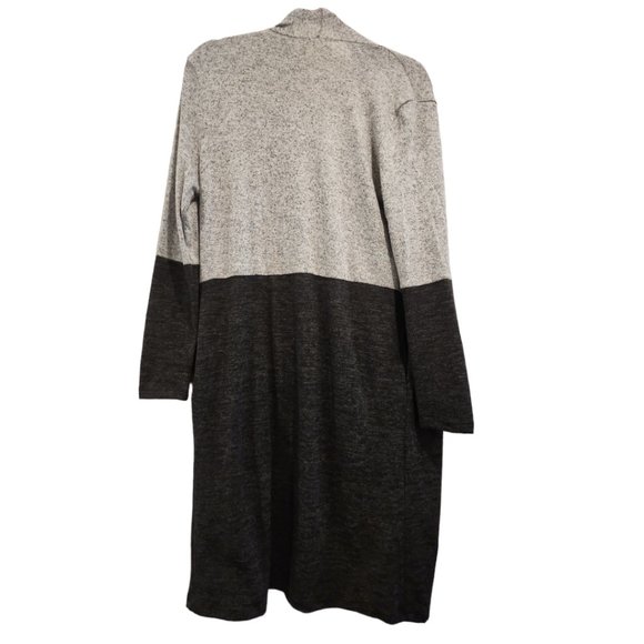Duster cardigan- grey colorblock - Picture 2 of 2
